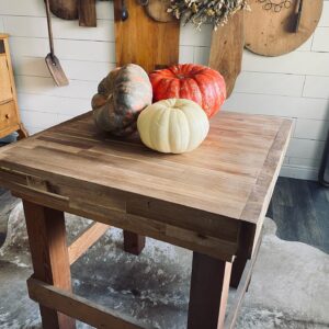 Butcher Block Table